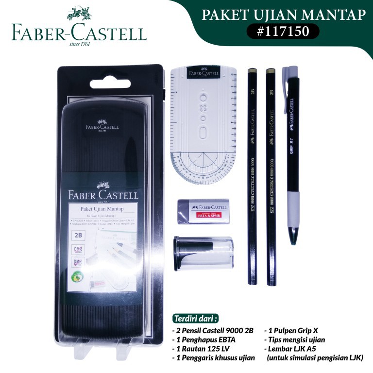 

PAKET UJIAN MANTAP FABER-CASTELL