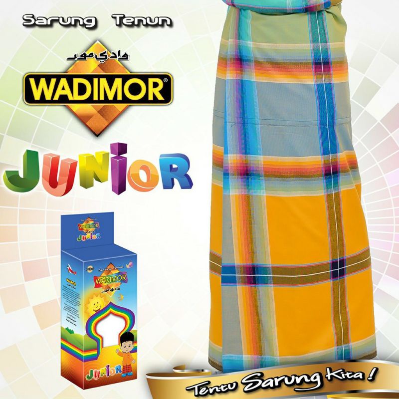 Sarung Anak WADIMOR Junior SD SMP motif Kombinasi Terbaru