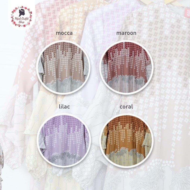 Bergo Shakila / bergo non pad non pet jersey stella