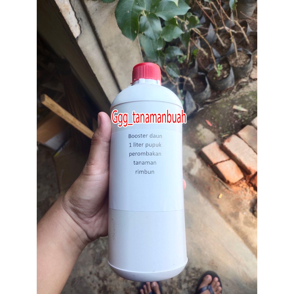 Booster daun 1 liter pupuk perombakan tanaman rimbun