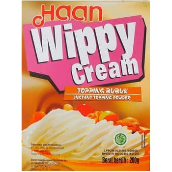 

Haan Wippy Cream 200 gr