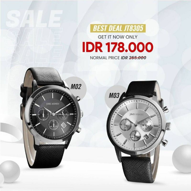 JIMS HONEY JT8305 JAM TANGAN PRIA