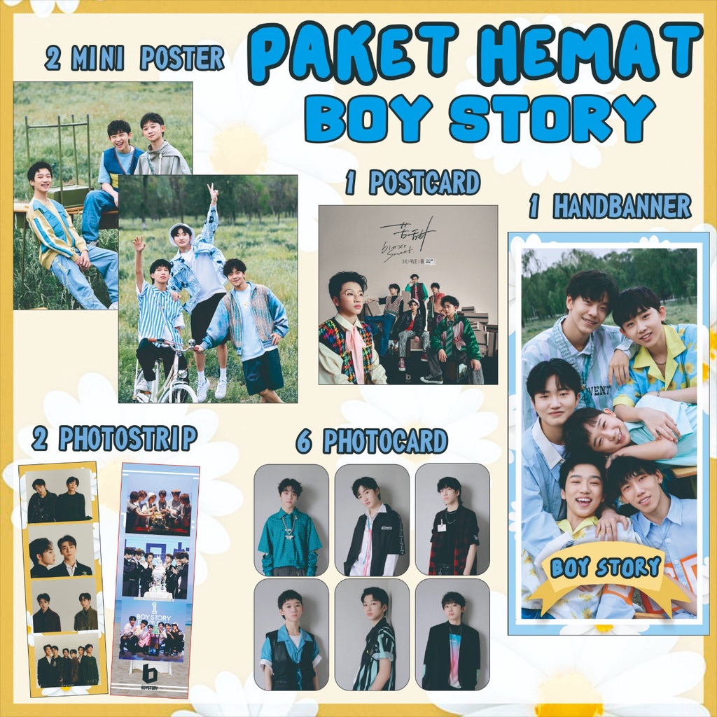 [Bisa COD] FANKIT BOY STORY PACKAGE BOYSTORY PAKET HEMAT BOY STORY PAHE BOYSTORY PHOTOCARD BOY STORY