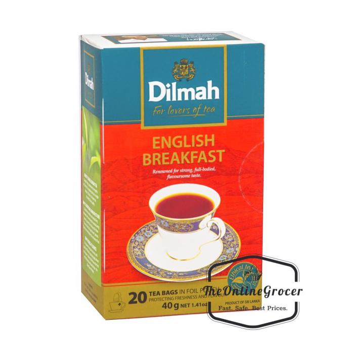 

[[BISA COD]] Dilmah English Breakfast Tea 20s - Teh Celup No Envelope DISKON Kode 1424