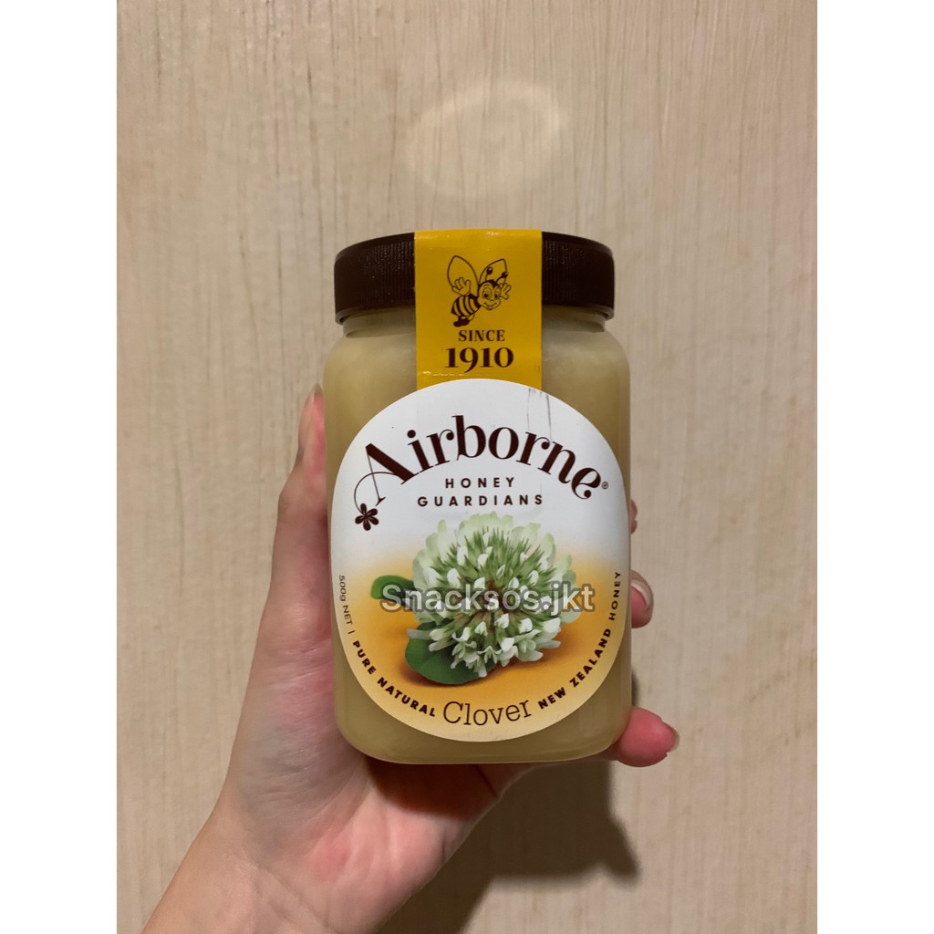 

Airborne Clover Honey NEW ZEALAND 500 gr MADU