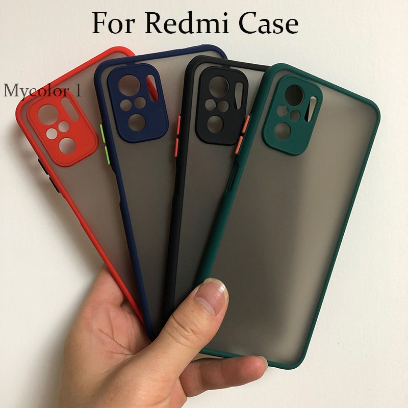 Hard Case Pelindung Lensa Kamera Warna Permen Untuk Xiaomi Redmi 10 Note 10 Pro 10S 9T 9 9A 9T 9S 9 Pro 8 5G