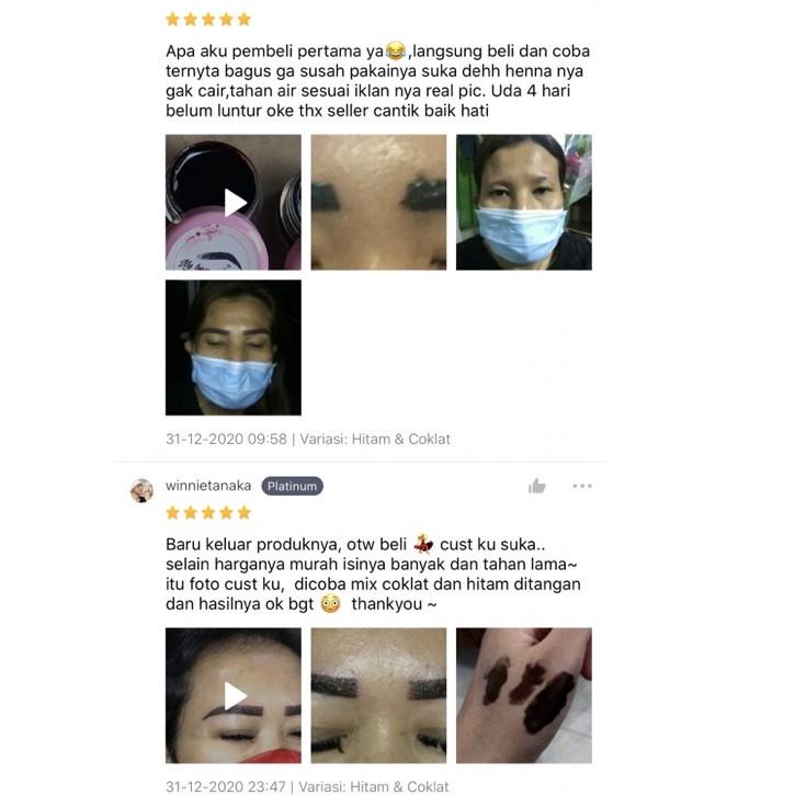 limited STOCKHenna Alis-brow henna-Henna Alis tahan lama-Henna powder-hennatint-browtinthenna-murah|