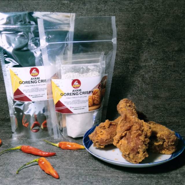 

Paket Bumbu Ayam Goreng Crispy ala Ayam Geprek Ciamik