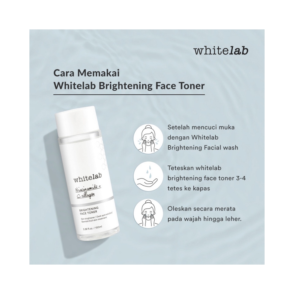 Whitelab Brightening - Face Toner 100ML (BPOM)