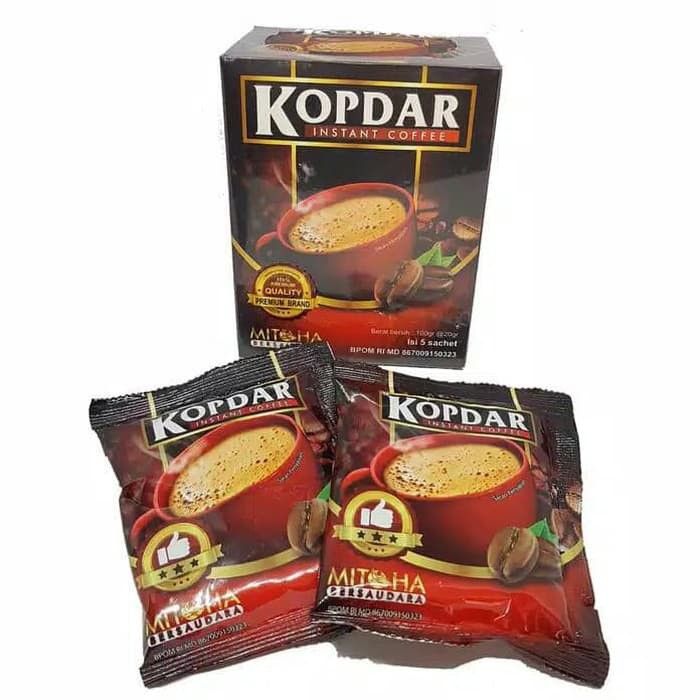 

Kopdar Instan Coffe isi 5 Sachet | Kopi Instan