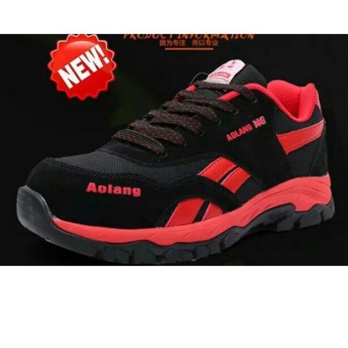 SAFETY SHOES #23# AOLANG JARI RED