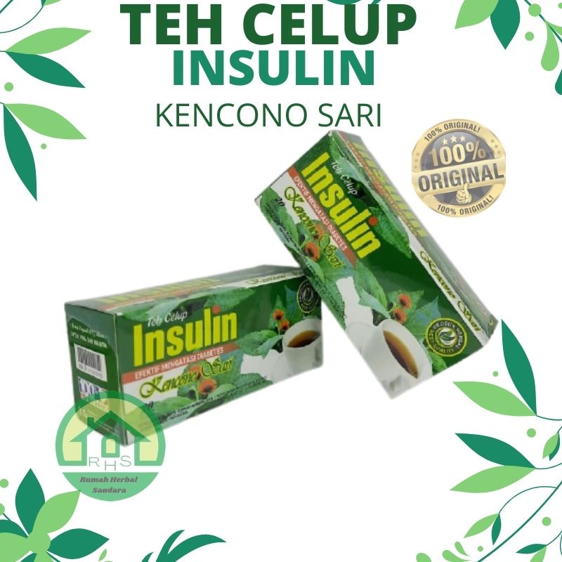 

PROMO MURAH ASLI ORIGINAL Teh celup insulin /teh celup kencono sari insulin / insulin kencono sari