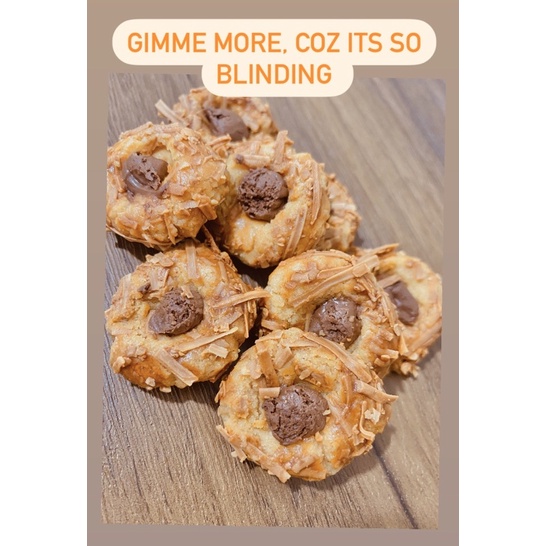 

ISI 4 Cookies Nutella Cheese Personal Size cemilan kue kering Fresh home made Via GOJEK/GRAB