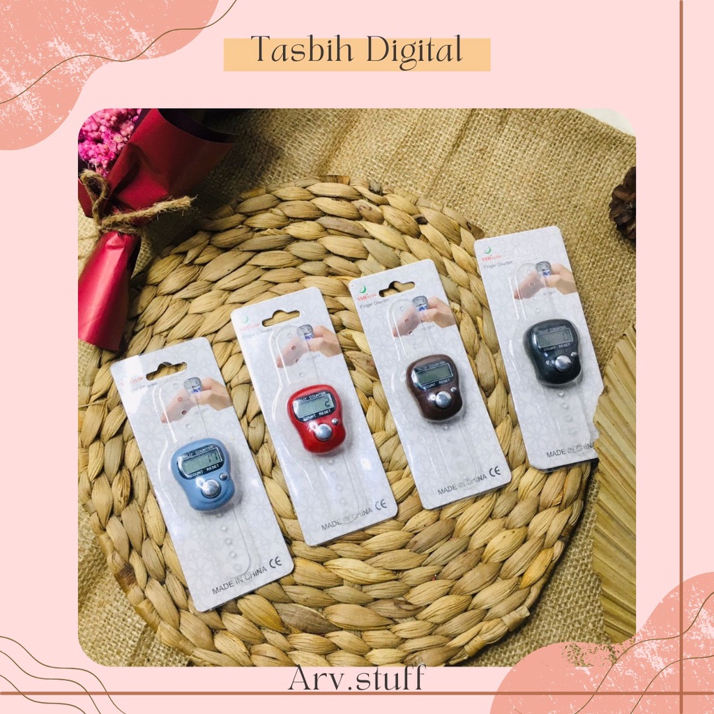 SOUVENIR TASBIH DIGITAL RAMADHAN IDUL FITRI/Perlengkapan sholat, dzikir, tasbih digital elektronik, mini, hadiah haji dan umroh, travel size, murah