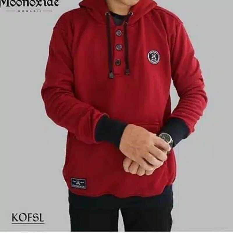 TERMURAH  COD Jaket Sweater Hoodie Pria Distro wadezigOriginal Big Size Jumbo M - XXL
