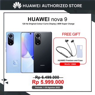 HUAWEI nova 9 Smartphone [8+256GB] | 50 MP Ultra Vision Camera | 120 Hz Original-Colour Curved Display | 7.77mm Ultra-Thin Design | 66 W HUAWEI Super Charge