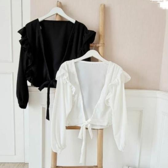 GRATIS ONGKIR Terbaru Outher Long Tunik/Valva Outer /Tunik Rompi Panjang/Rompi Blazer/Rompi Cardigan