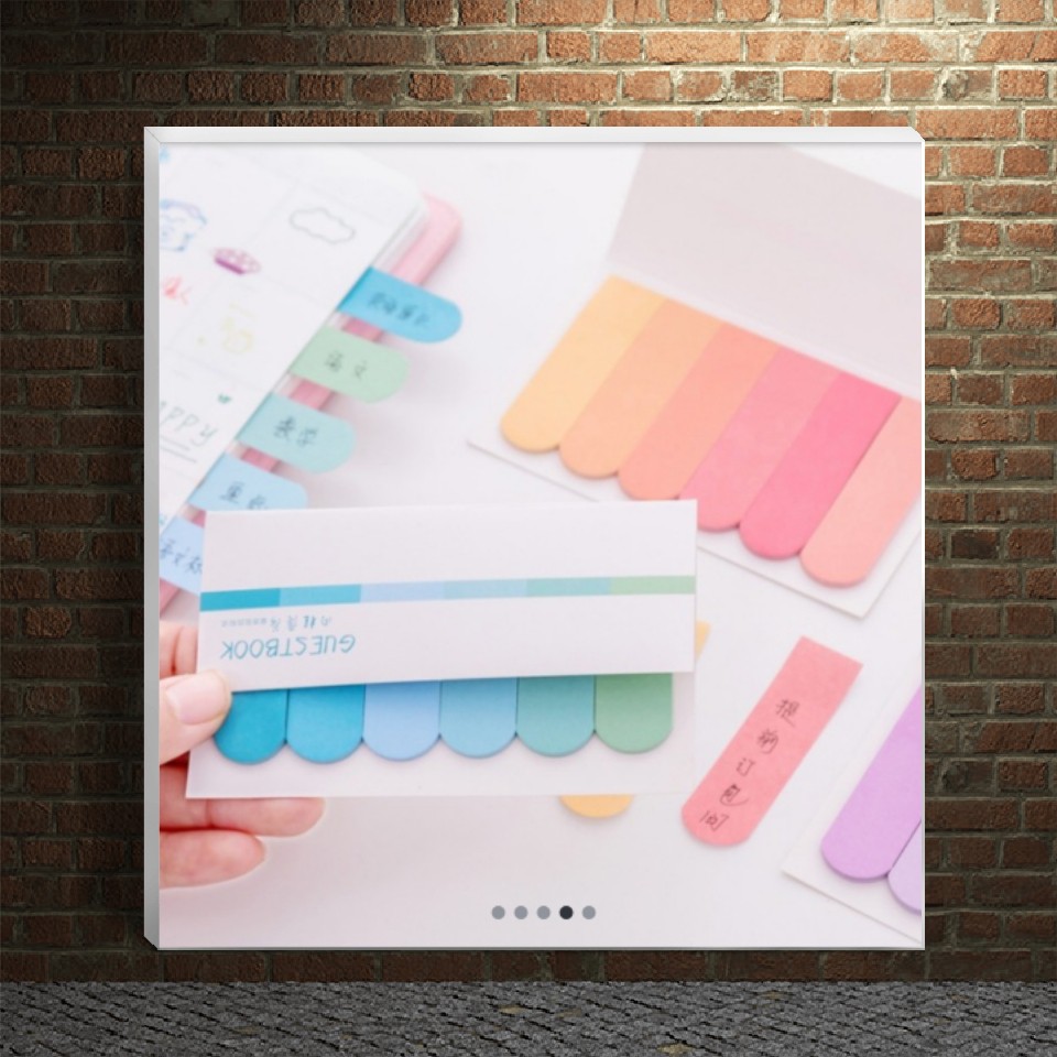 

J2 - Guestbook Memo mini Stick note sticky notes polos 6 baris