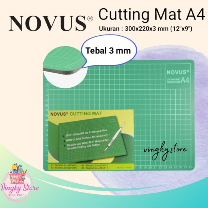 

Promo Bulan Ini Cutting Matt / Alas Potong Novus A4 Hot Sale