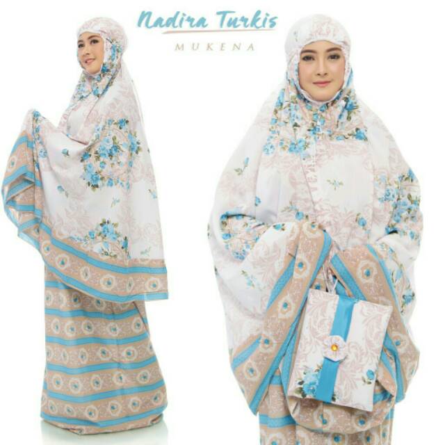 Mukena Rayon Bali Nadira Dewasa Best Seller | Mukena Nadira Bali | Mukena Rayon Bali Nadira