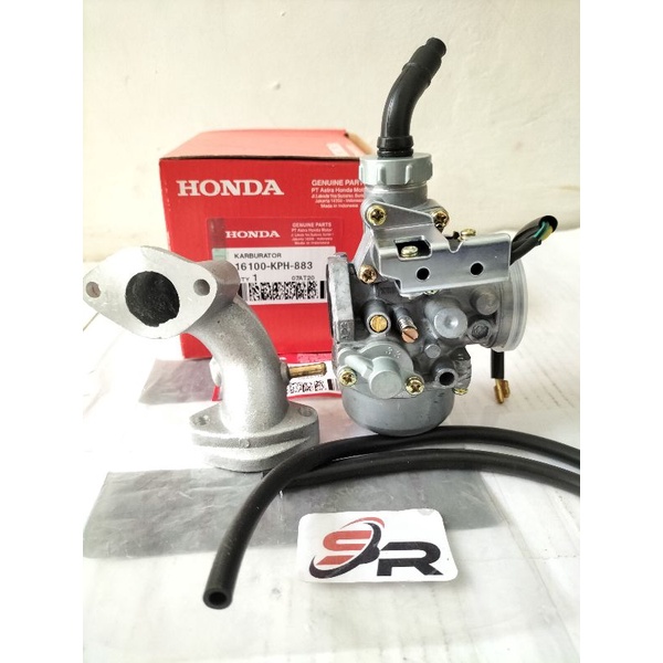 KARBURATOR SET INTEK (KPH) HONDA ORIGINALSUPRA X125 KARISMA KIRANA KELENGKAPAN PRODUK KARBURATOR SET MANIPUL INTEK