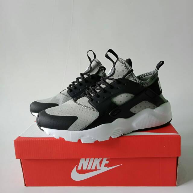 grey huarache trainers
