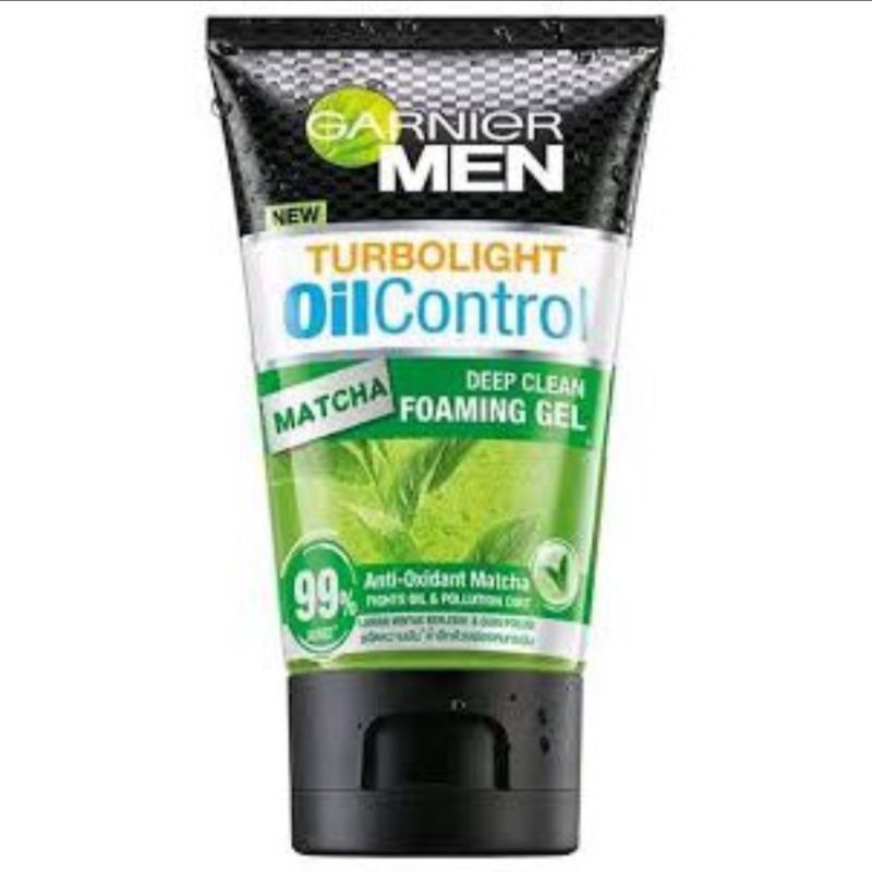 Garnier Men Acno Fight | Turbolight | Scrub in Foam 100 ML all Varian Termurah