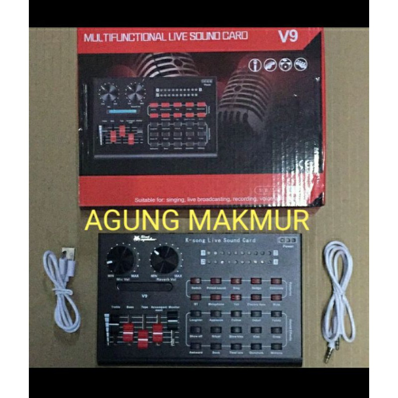 SOUNDCARD BLACK SPIDER V9