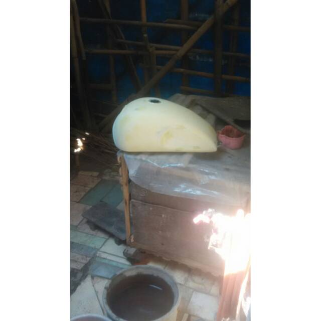 Tangki custom dempul tangki japstyle full dempulan