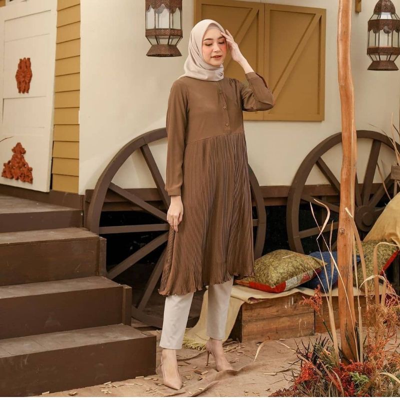 Luma Tunik Olive XL Heaven Lights