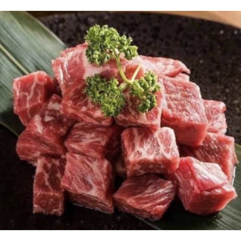 

Wagyu cube saikoro 250 gram