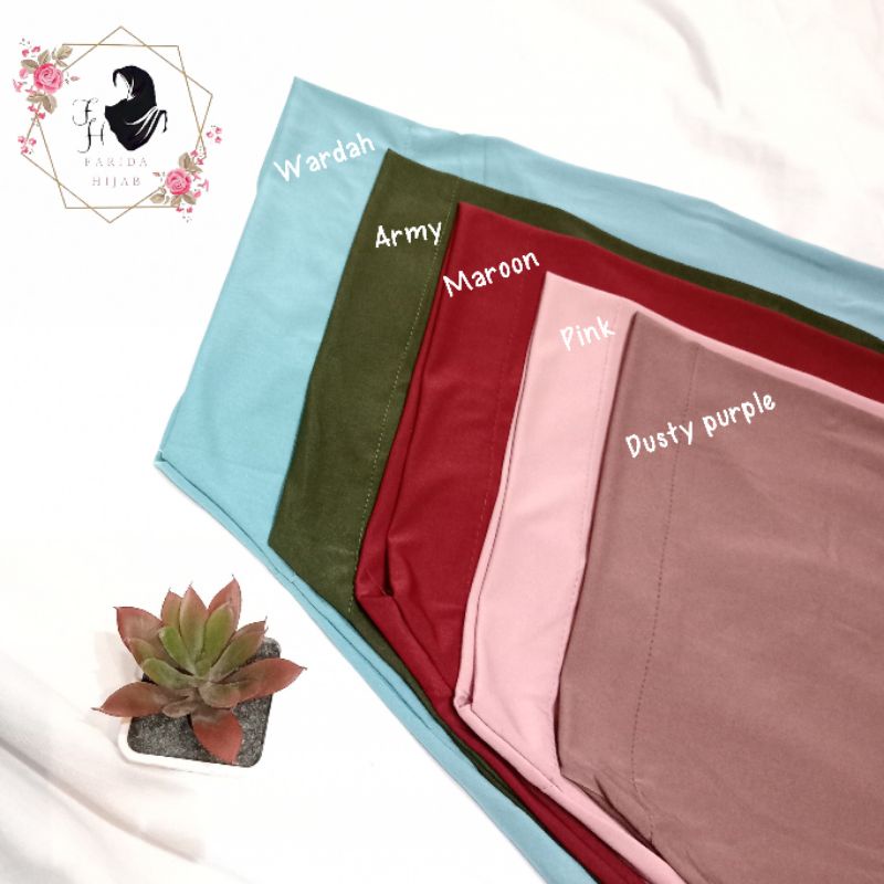 Khimar Daisy Bergo Instant Jersey Malay // Bergo Malay Jersey Premium