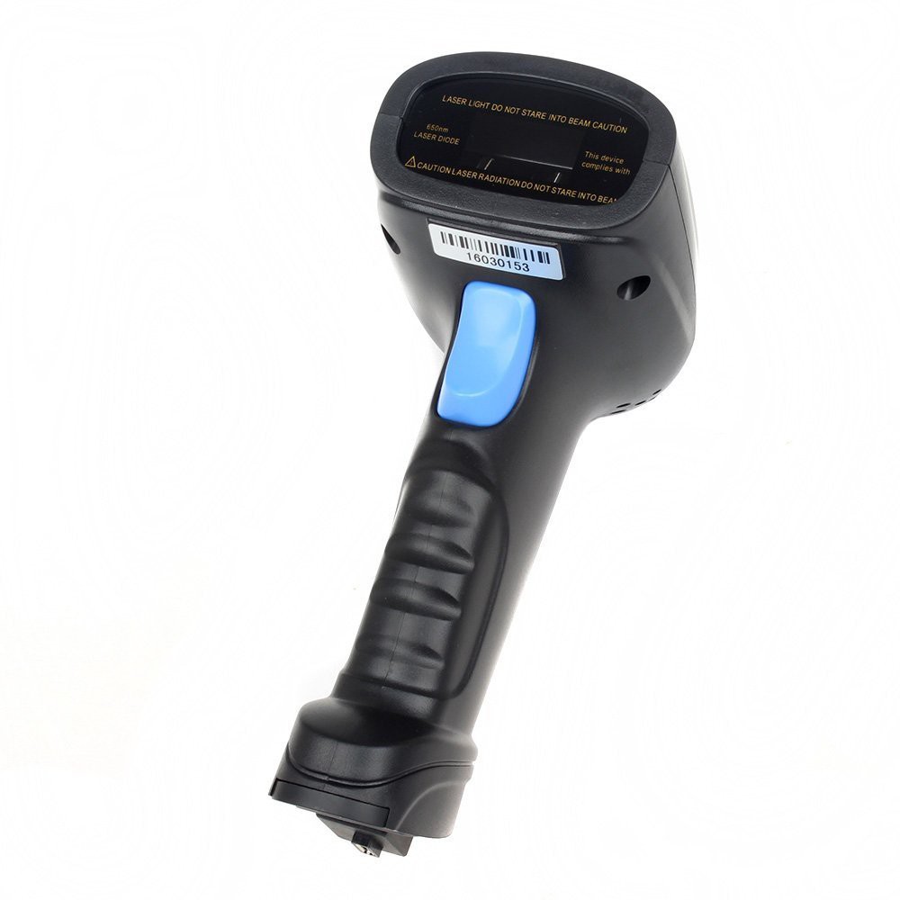 Grab Medan Bluetooth Barcode Scanner BarcodeScan Kasir Infrared Taffware YK-BW3 - Black