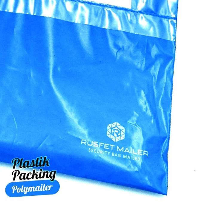 

AMPLOP PLASTIK SATUAN POLYMAILER POLOS dengan Kantong - BLUE ELECTRIC - 45CM X 55CM bisa cod