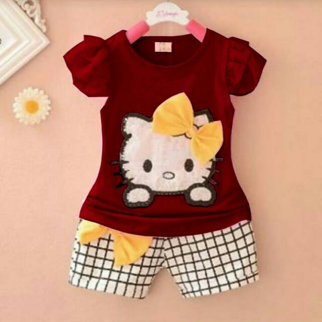 Baju Anak Korea Umur 1 2 3 4 5 Tahun TK Set Stelan Setelan Laki Cowok