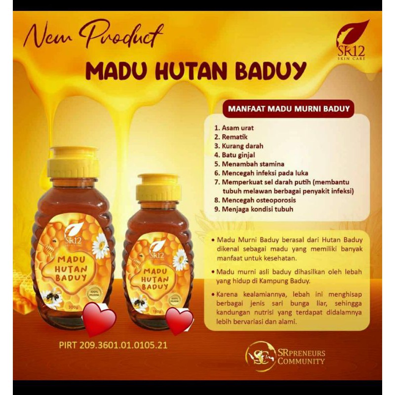 

MADU LEBAH HUTAN BADUY SR12