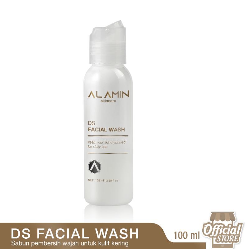 Alamin DS Facial Wash   | Sabun Cuci Muka Kulit Kering/Normal |