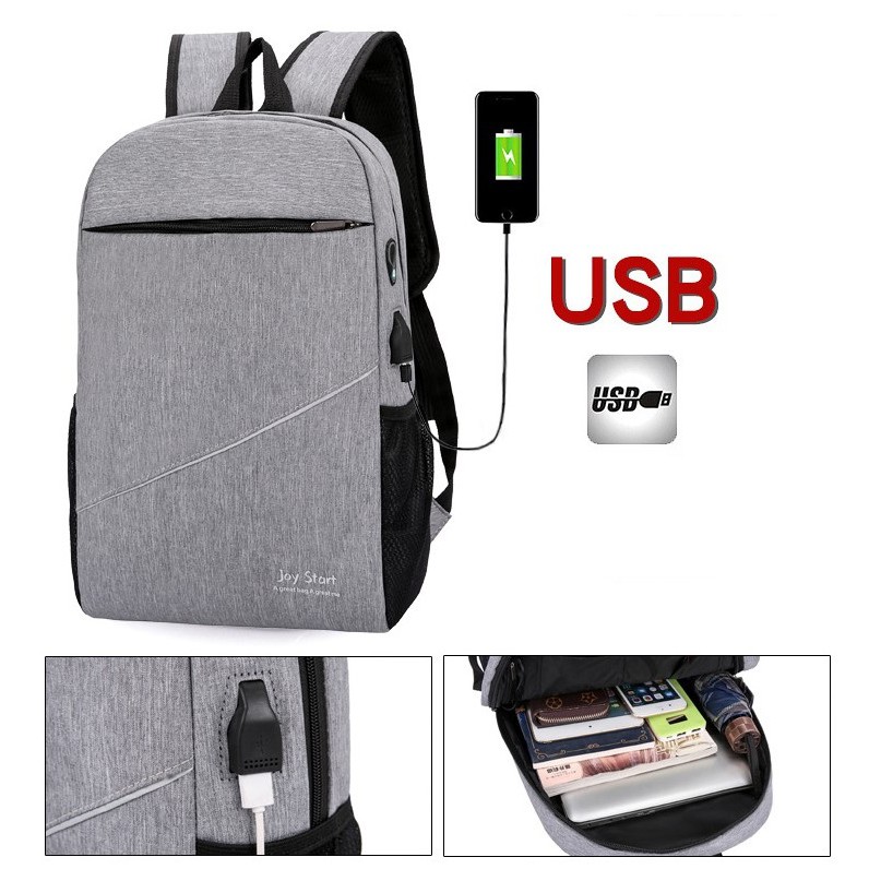 (Beli 1 Dapat 3) Tas Ransel Unisex JX 810 - Bacpack Kuliah - Backpack Kerja - Ransel Sekolah