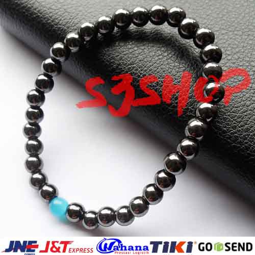 Gelang Kesehatan Magnetic Hematite Terapi