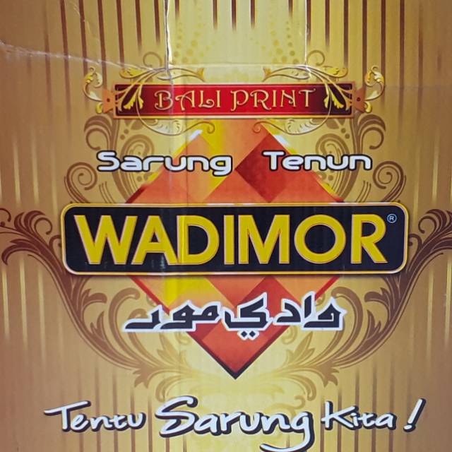 Sarung wadimor Bali print