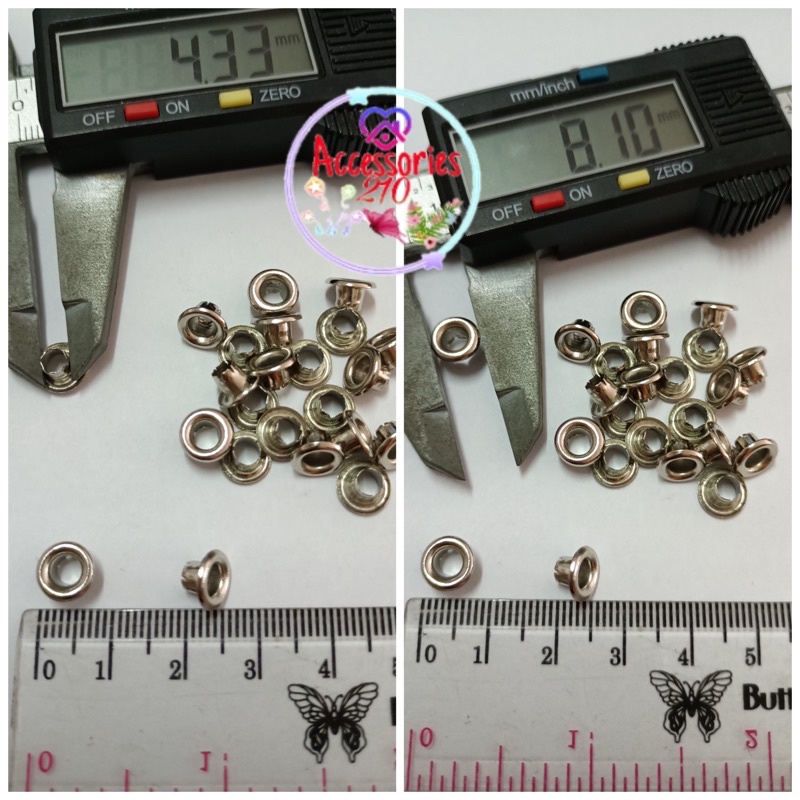 1000pcs mata ayam eyelet 4mm / mata ayam 201