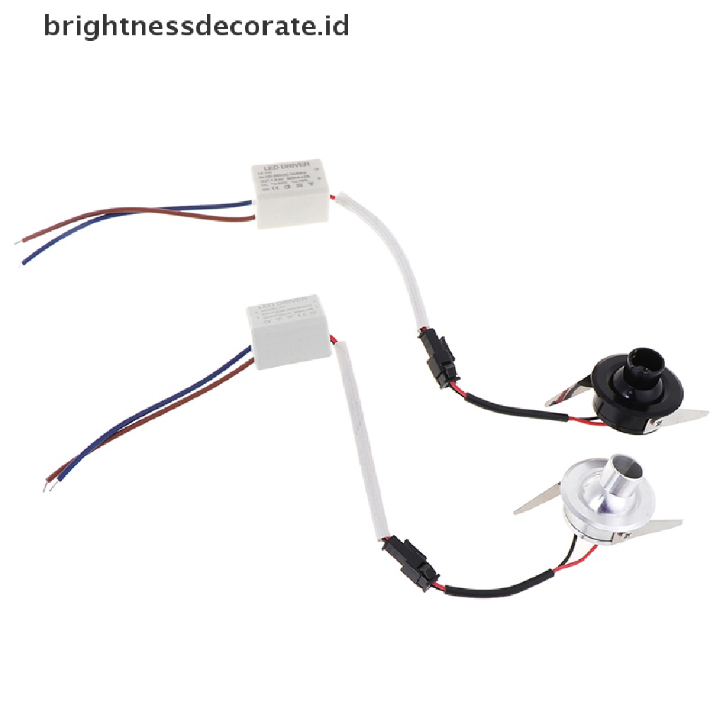 (Birth) Lampu Sorot Led Mini 1w Untuk Plafon Lemari Perhiasan (Id)