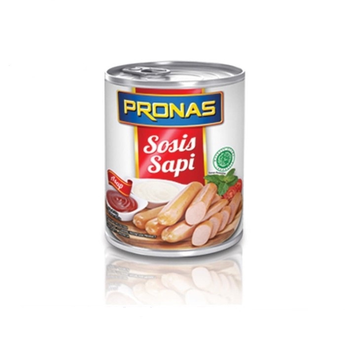 

5ds45ss Pronas Sosis Sapi Kemasan Kaleng 325Gr Xa20X1