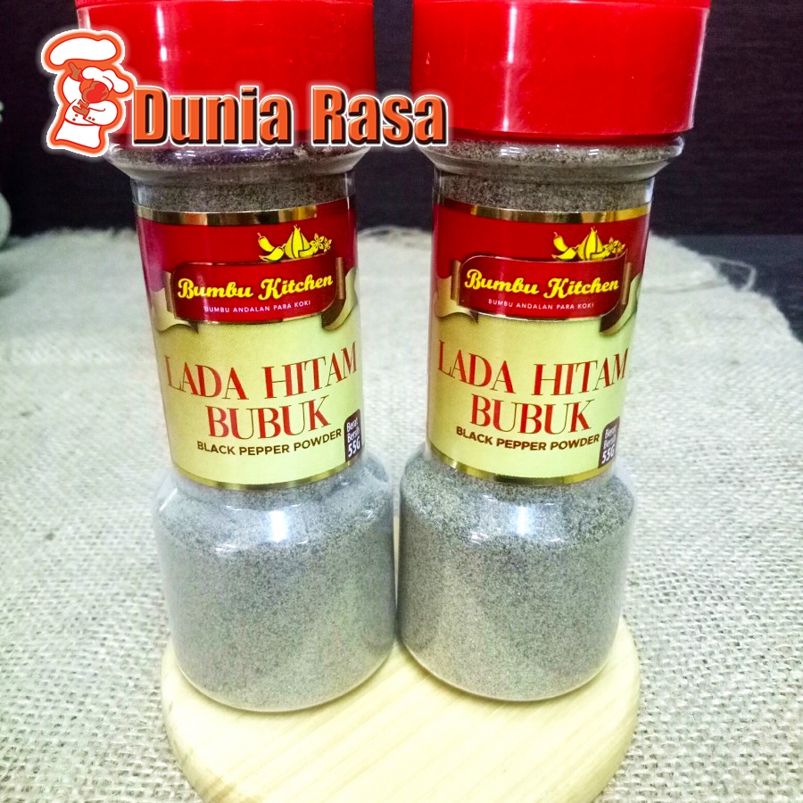 

Bumbu Kitchen Lada Hitam Bubuk 55gr