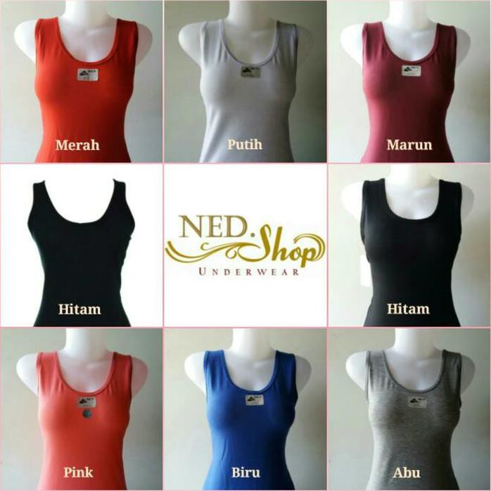 Tanktop Wanita Tali Lebar