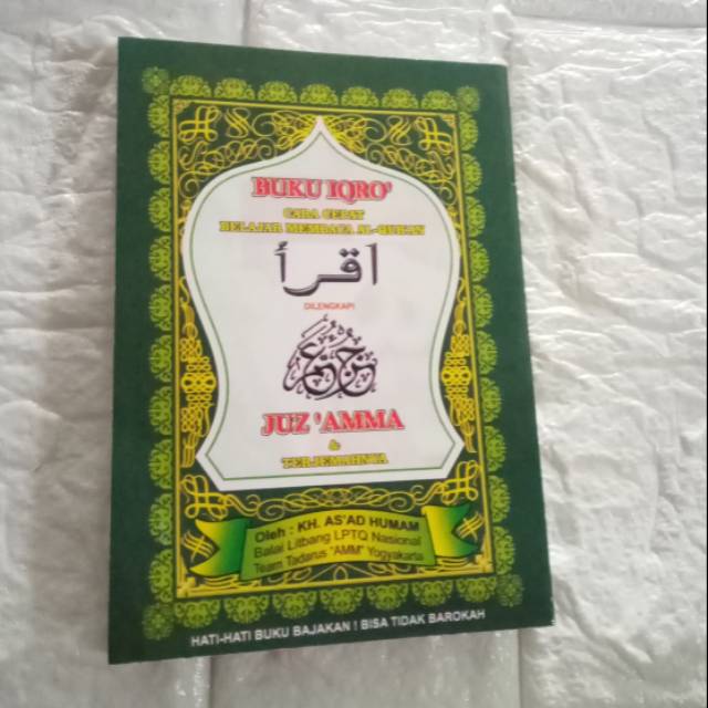 Buku iqro + jus amma besar grosir