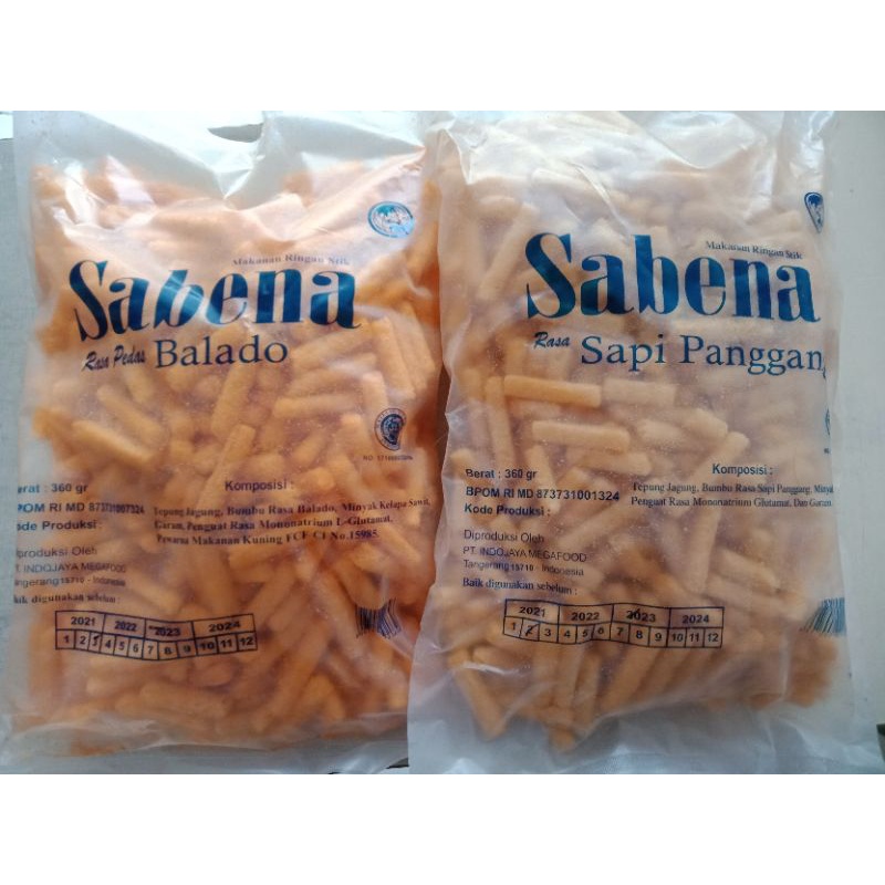 

Sabena Makanan Ringan Stik Aneka Rasa 360gr