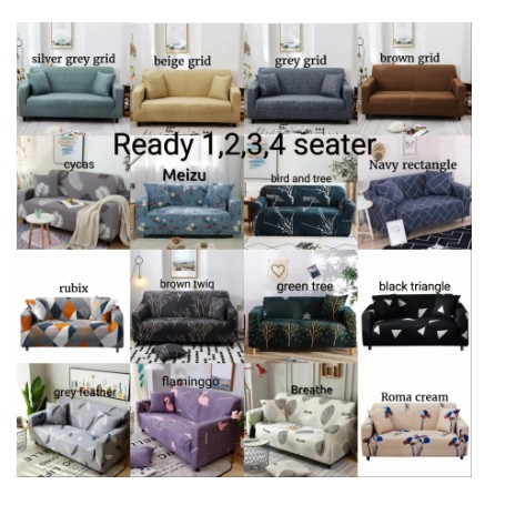 Cover Sofa Import Sarung Sofa Stretch Kain Sofa Dekorasi Rumah