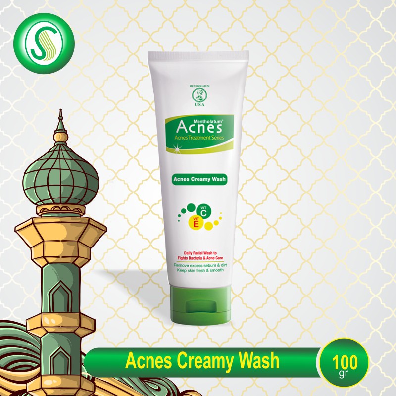 Acnes Creamy Wash Pembersih Wajah 100gr