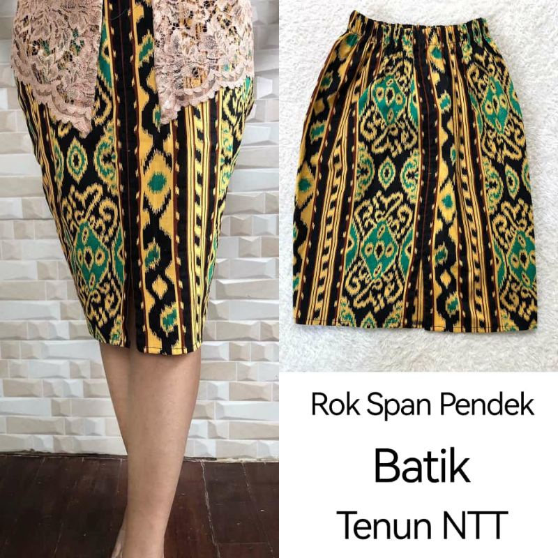 ROK PENDEK SPAN PRADA BATIK BALI